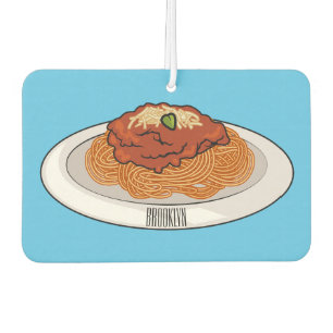 Désodorisant Pour Voiture Illustration de Spaghetti