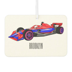 Désodorisant Pour Voiture Illustration de voiture de course professionnelle