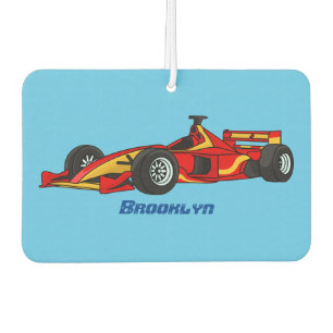Désodorisant Pour Voiture Illustration de voitures de course à grande vitess