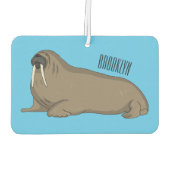 Désodorisant Pour Voiture Illustration de Walrus (Dos)