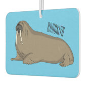 Désodorisant Pour Voiture Illustration de Walrus (Gauche)