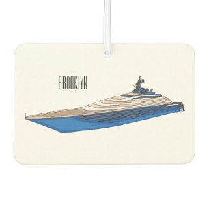 Désodorisant Pour Voiture Illustration de yacht