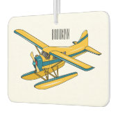 Désodorisant Pour Voiture Illustration d'hydravion (Gauche)