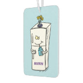 Désodorisant Pour Voiture Illustration drôle de réfrigérateur (Gauche)