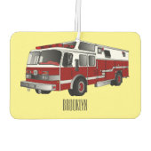 Désodorisant Pour Voiture Illustration du moteur à incendie (Dos)