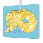 Désodorisant Pour Voiture Illustration du serpent python birman (Gauche)