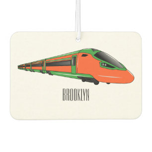 Désodorisant Pour Voiture Illustration du train à balles