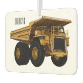 Désodorisant Pour Voiture Illustration d'un camion à grande échelle (Gauche)