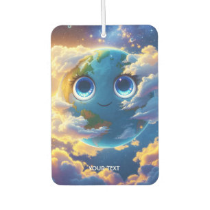 Désodorisant Pour Voiture Imaginaire Mignonne Happy Earth Space