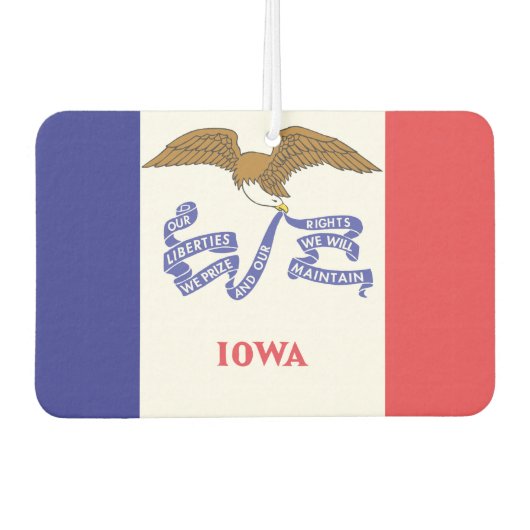 Désodorisant Pour Voiture Indicateur IOWA - (Devant)