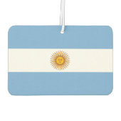 Désodorisant Pour Voiture Indicateur mondial de l'Argentine (Dos)