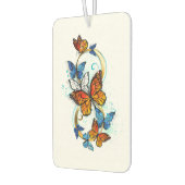 Désodorisant Pour Voiture Infinité de papillons monarques (Gauche)