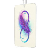 Désodorisant Pour Voiture Infinity with purple feather (Gauche)