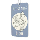 Désodorisant Pour Voiture Infirmière de district sur appel (Gauche)