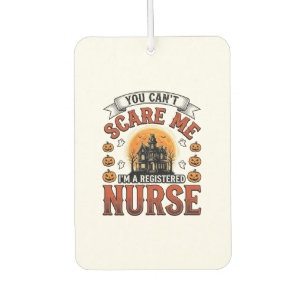 Désodorisant Pour Voiture Infirmière Halloween Vintage Infirmière Diplômée É
