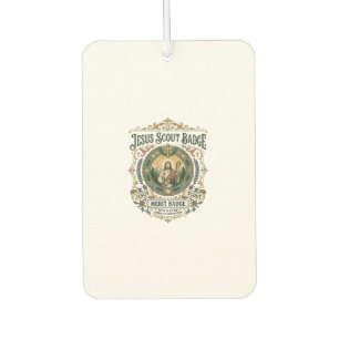 Désodorisant Pour Voiture Insigne de mérite Scout Jésus Insigne de mérite Sc