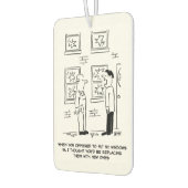 Désodorisant Pour Voiture Installation De Windows. Un Malentendu. (Gauche)