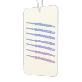 Désodorisant Pour Voiture Instrument de musique fluide rose bleu violet (Gauche)