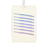 Désodorisant Pour Voiture Instrument de musique fluide rose bleu violet (Dos)