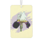 Désodorisant Pour Voiture Iris pourpre et blanc (Dos)
