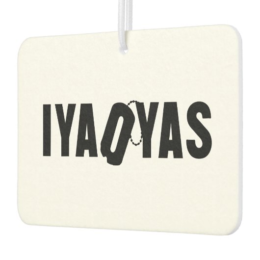 DÉSODORISANT POUR VOITURE IYAOYAS (Gauche)