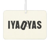 DÉSODORISANT POUR VOITURE IYAOYAS (Devant)