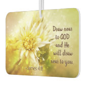 Désodorisant Pour Voiture Jacques 4:8 Il s'approchera de Dieu, Il s'approche (Gauche)