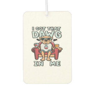 Désodorisant Pour Voiture J'Ai Ce Chien En Moi, T-Shirt Classique (5)