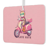 Désodorisant Pour Voiture J'aime le chaton (Gauche)