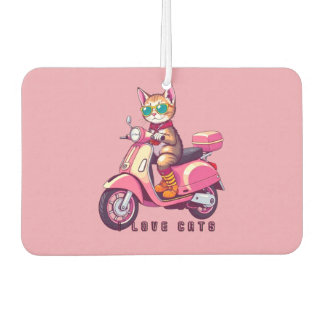 Désodorisant Pour Voiture J'aime le chaton