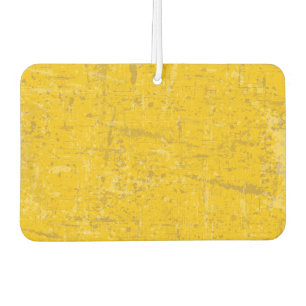 Désodorisant Pour Voiture Jaune saisissant Abstrait Peintre Amateur d'Art