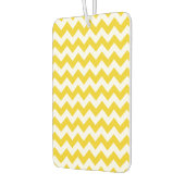Désodorisant Pour Voiture Jaune Zigzag, Jaune Chevron, Motif géométrique (Gauche)