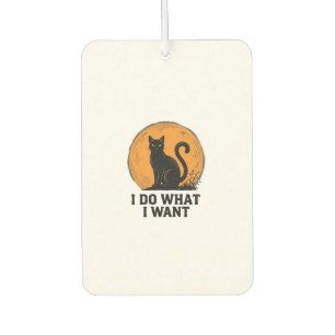 Désodorisant Pour Voiture Je fais ce que je veux Design de T-shirt vintage d