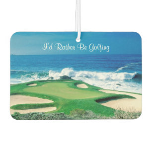 Désodorisant Pour Voiture Je Préférerais Faire Du Golfing Air Freshener