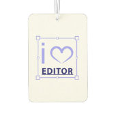 Désodorisant Pour Voiture Je suis rédacteur (Dos)