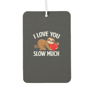 Désodorisant Pour Voiture Je t'aime beaucoup lentement - Saint-Valentin Slot