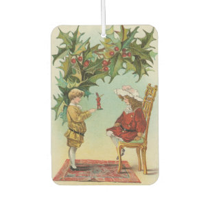 Désodorisant Pour Voiture Je vous souhaite un Joyeux Noël - carte postale vi