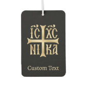 Désodorisant Pour Voiture Jesus Christ Conquers Emblem (Devant)