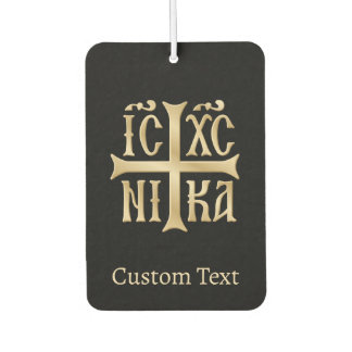 Désodorisant Pour Voiture Jesus Christ Conquers Emblem