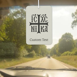 Désodorisant Pour Voiture Jesus Christ Conquers Emblem