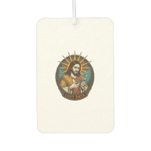 Désodorisant Pour Voiture Jésus Écrasé Clé USB Perte de Données Humour_1