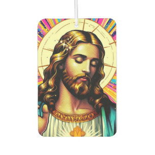 Désodorisant Pour Voiture Jésus, le détendeur !