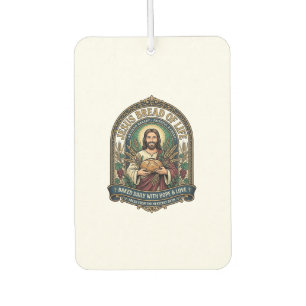 Désodorisant Pour Voiture Jésus Pain De Vie Jésus Pain Vie Boulangerie Chris