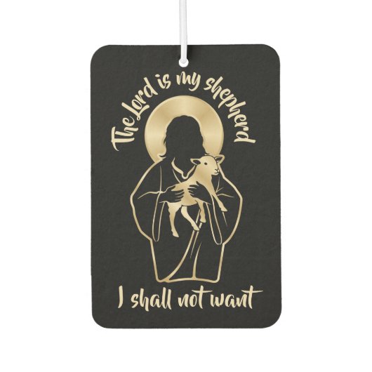 Désodorisant Pour Voiture Jesus Shepherd (Devant)