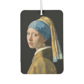 Désodorisant Pour Voiture Johannes Vermeer - Fille avec une oreille perle (Devant)