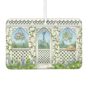 Désodorisant Pour Voiture Joli Gazebo Jardin Fleur Design