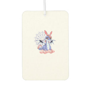 Désodorisant Pour Voiture Joli T-shirt de Pâques avec lapin dragon d'anime p