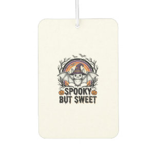 Désodorisant Pour Voiture Jolie chauve-souris Halloween Gravure vintage T-sh