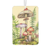 Désodorisant Pour Voiture Jolie forêt champignons Ferns (Dos)