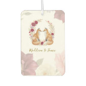 Désodorisant Pour Voiture Jouer Renard d'automne Mariage (Devant)